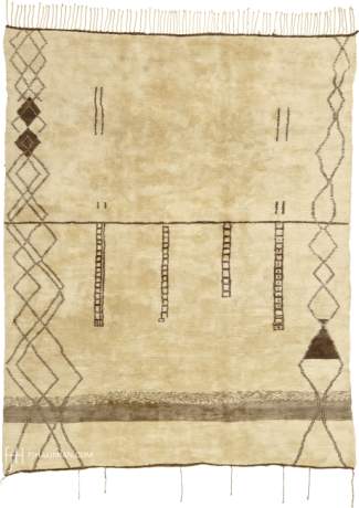 Berber carpet, Morocco, 20th Century, 12'2" x 9'10", ref 15168