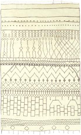 Berber carpet, Morocco, circa 2008, 19'5" x 12'4", ref 15431
