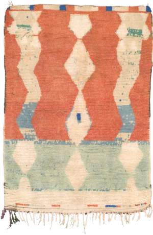 Boujad, Berber carpet, Morocco, Mid 20th Century, 6'3" x 4'6", ref 15504
