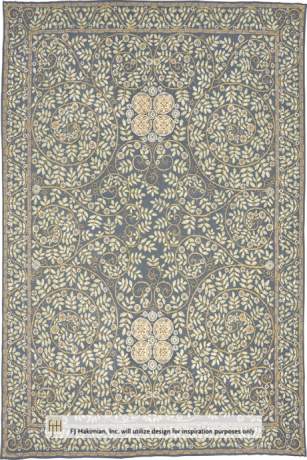 Wiener Werkstatte, Art Deco carpet, China, 21st Century, 18'6" x 11'3", ref 16162