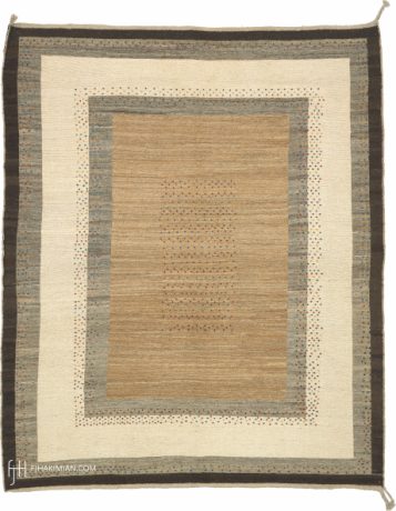 Soumak carpet, Persia, circa 2003, 8'2" x 6'10", ref 16248