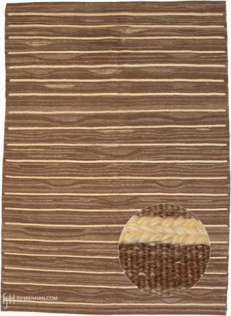 TURKISH FLATWEAVE carpet, Turkey, circa 2003, 6'8" x 4'9", ref 16273