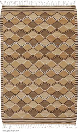 Swedish Flat Weave carpet, Sweden, circa 1943, 9'0" x 5'10", ref 22027