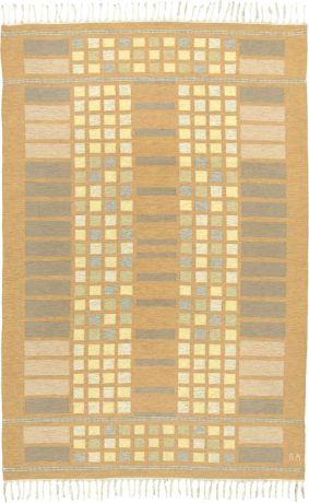 Swedish Flat Weave carpet, Sweden, Mid 20 Century, 7'11" x 5'4", ref 22112