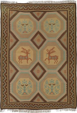 Swedish Flat Weave carpet, Sweden, circa 1930, 14'9" x 10'4", ref 22206