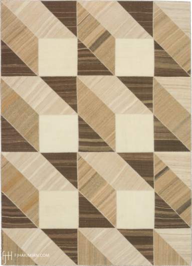Vintage Kilim Composition