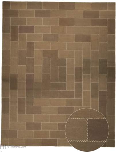 Vintage Kilim Composition