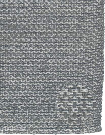Hand-woven fabric