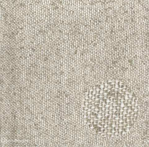 Linen White and Natural Boucle