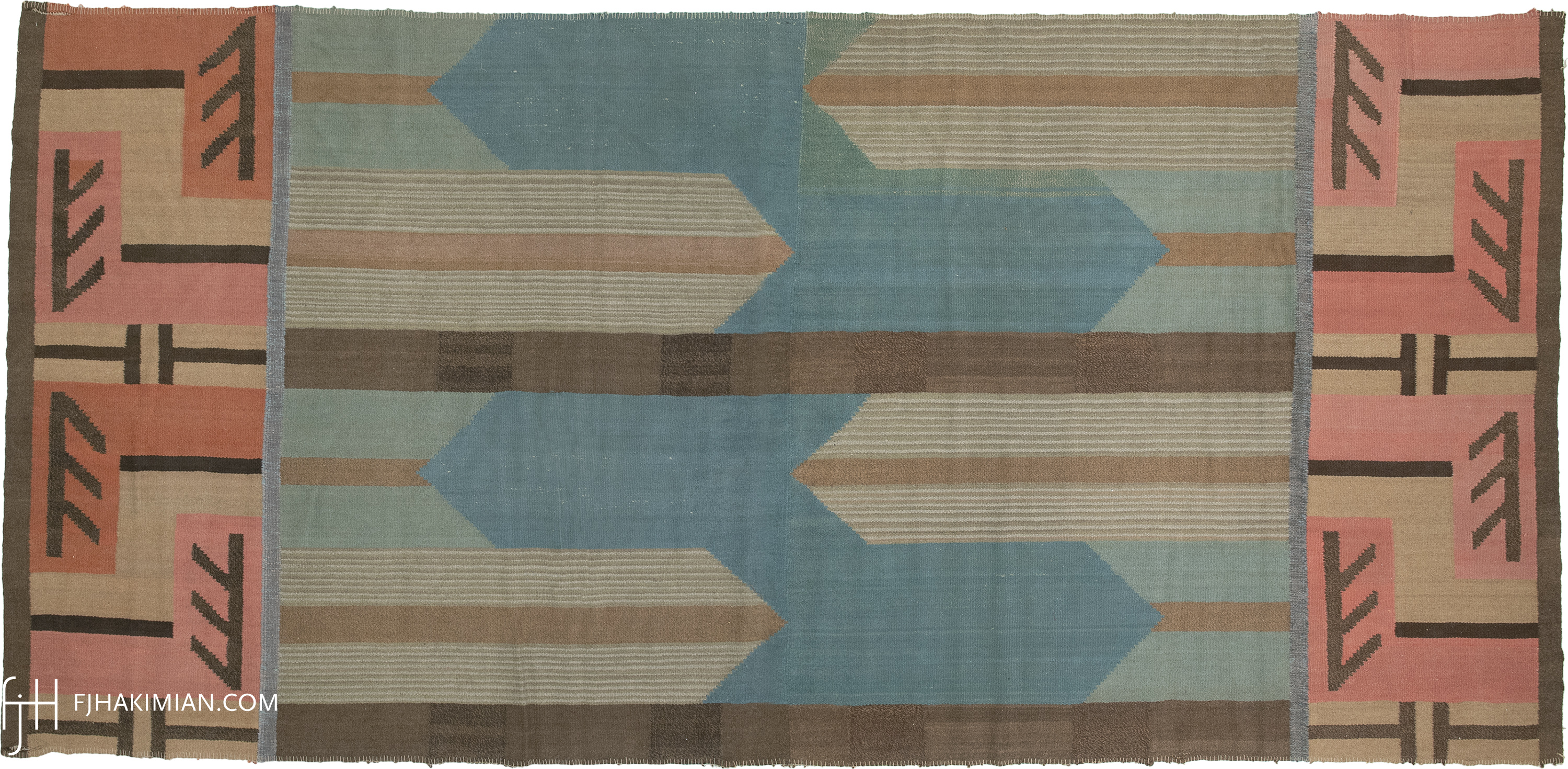 Vintage Finnish Flatweave | FJ Hakimian Carpet Gallery, New York 