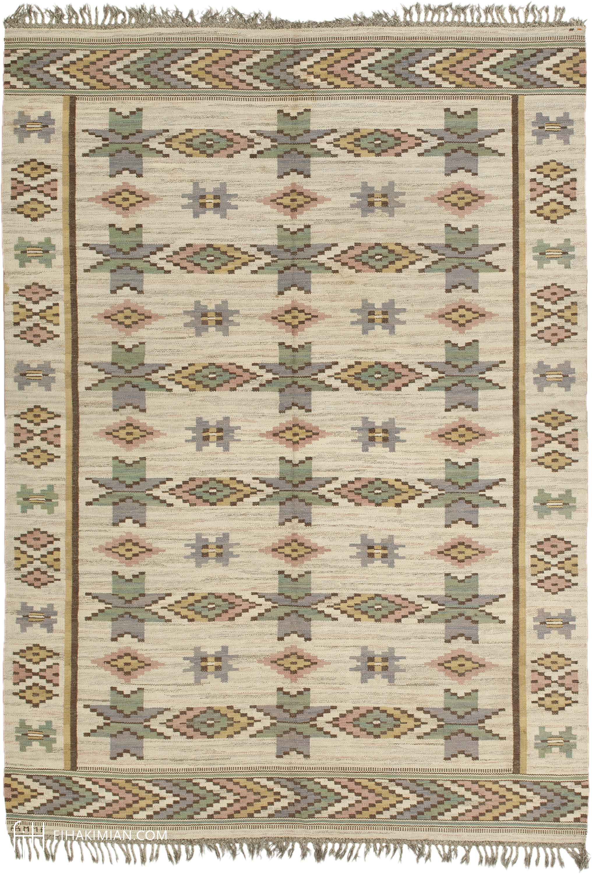 02516 Swedish Kilim | FJ Hakimian