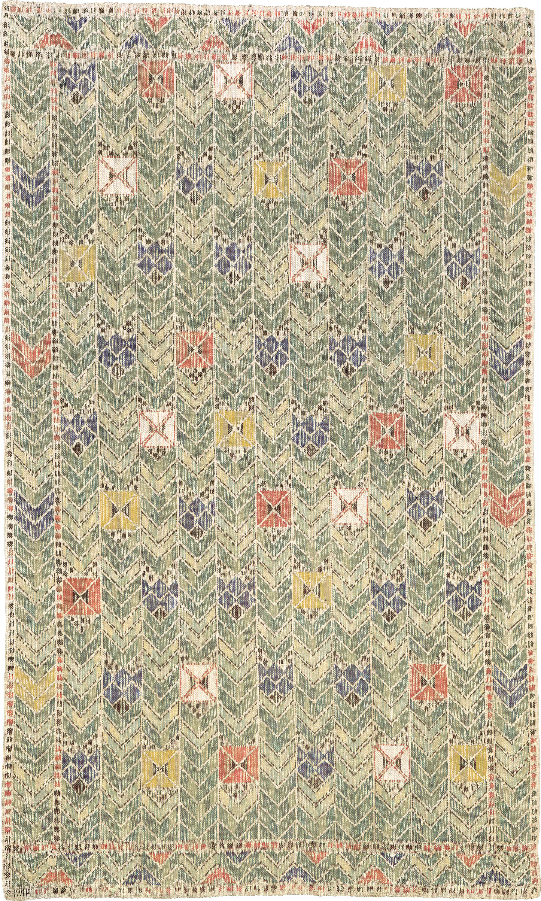 Swedish Vintage Wall Hanging by Märta Måås-Fjetterström | FJ Hakimian | Carpet Gallery in NYC