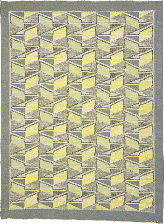 02925 Swedish Flat Weave Rug | FJ Hakimian