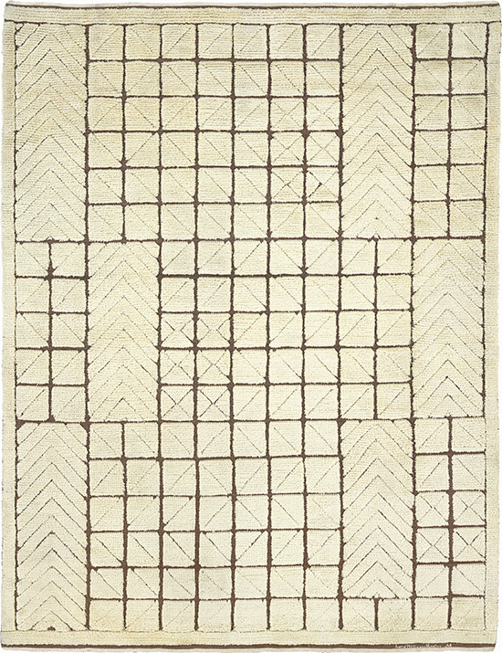 03285 Swedish Pile and Flat Weave Rug | FJ Hakimian