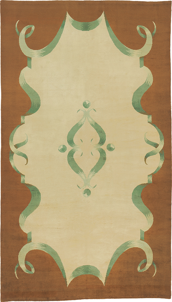 Art Deco Savonnerie Carpet #03351 | FJ Hakimian