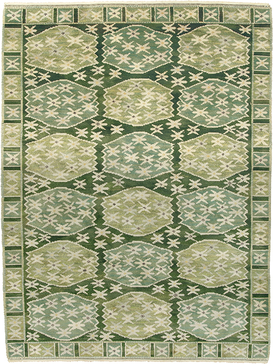 Swedish Pile Rug #03407 | FJ Hakimian