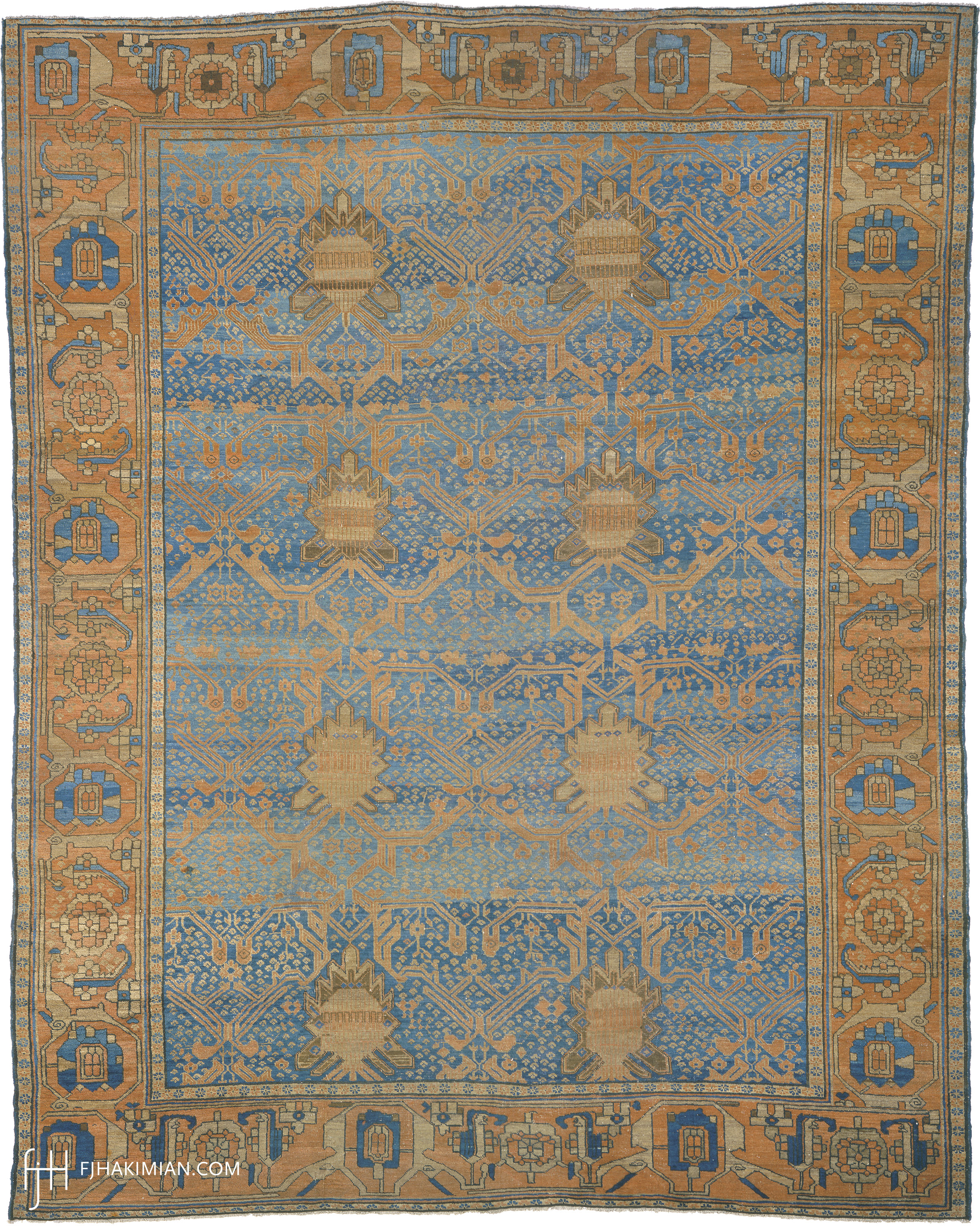 #05059 Design | Custom Antique Rug | FJ Hakimian | Carpet Gallery in NY