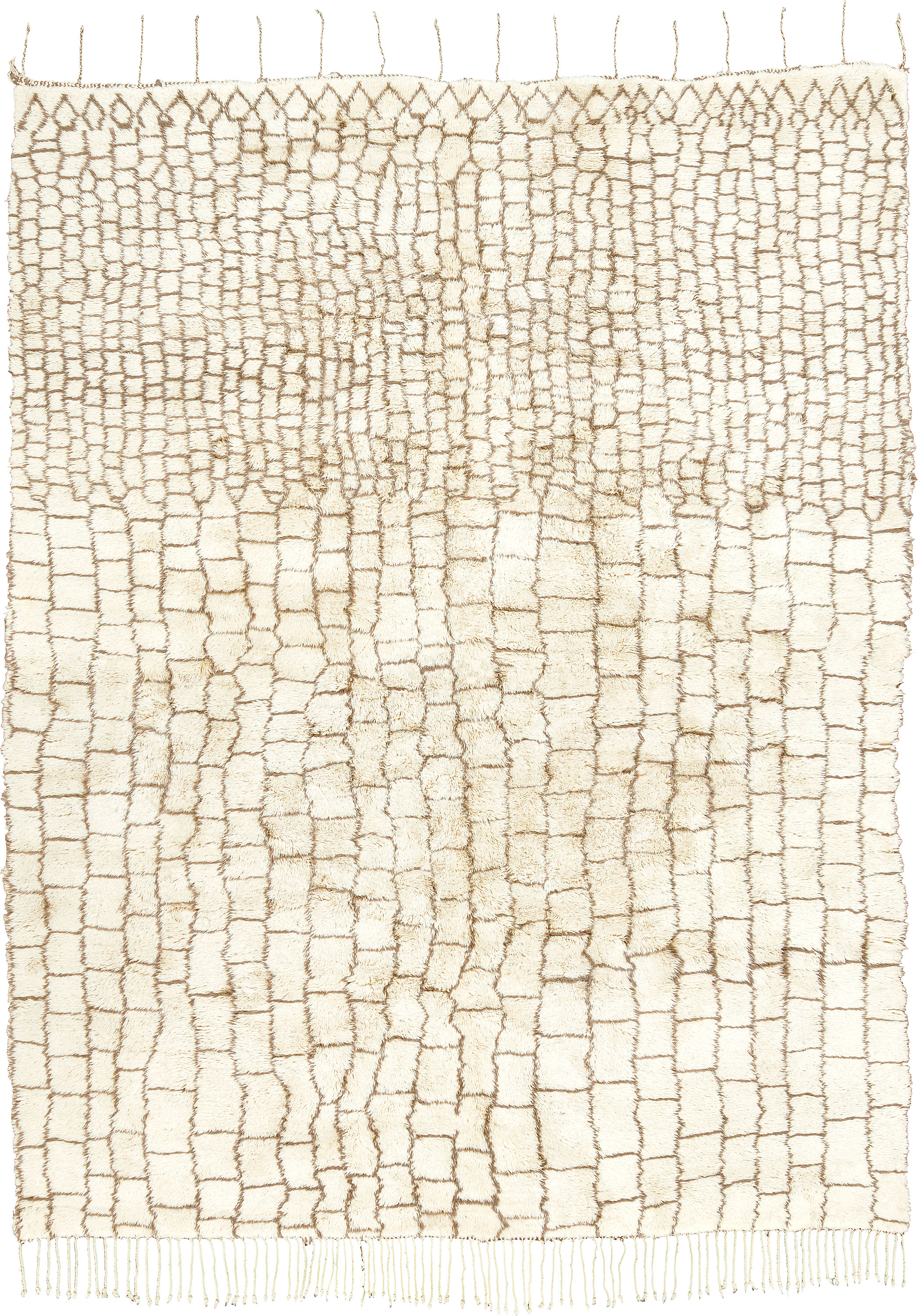 Beni Ourain Design | Custom Moroccan Carpet | Ref #15183 | FJ Hakimian | Carpet Gallery in NY