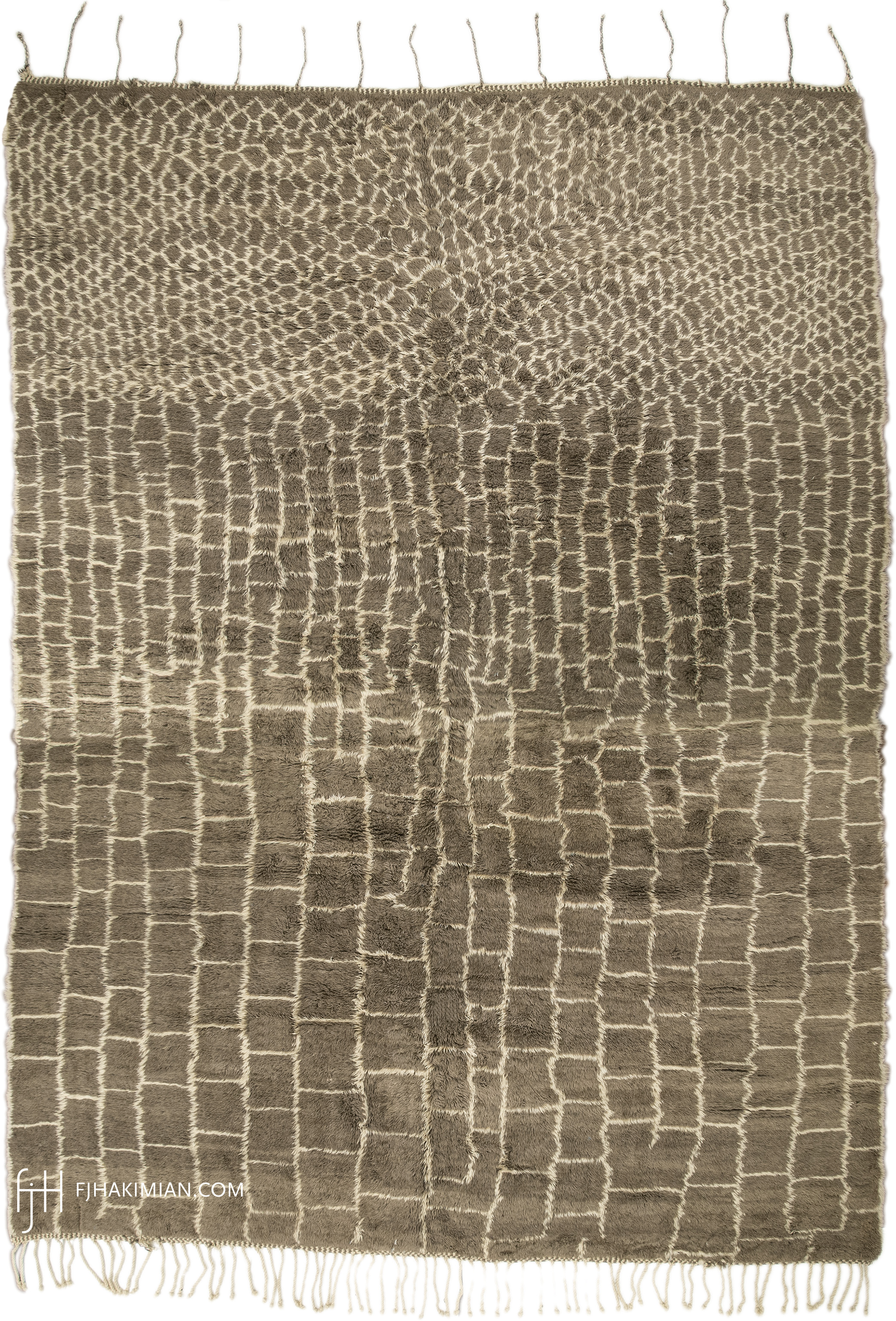 Beni Ourain Design | Custom Moroccan Carpet | Ref #15194 | Berber Carpet | FJ Hakimian | Carpet Gallery in NY