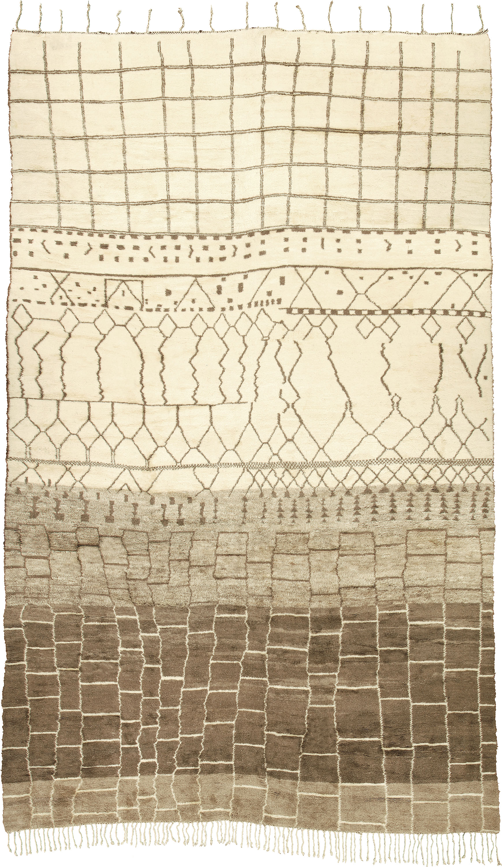 Berber Design | Custom Moroccan Carpet | Ref #15383 | FJ Hakimian | Carpet Gallery in NY
