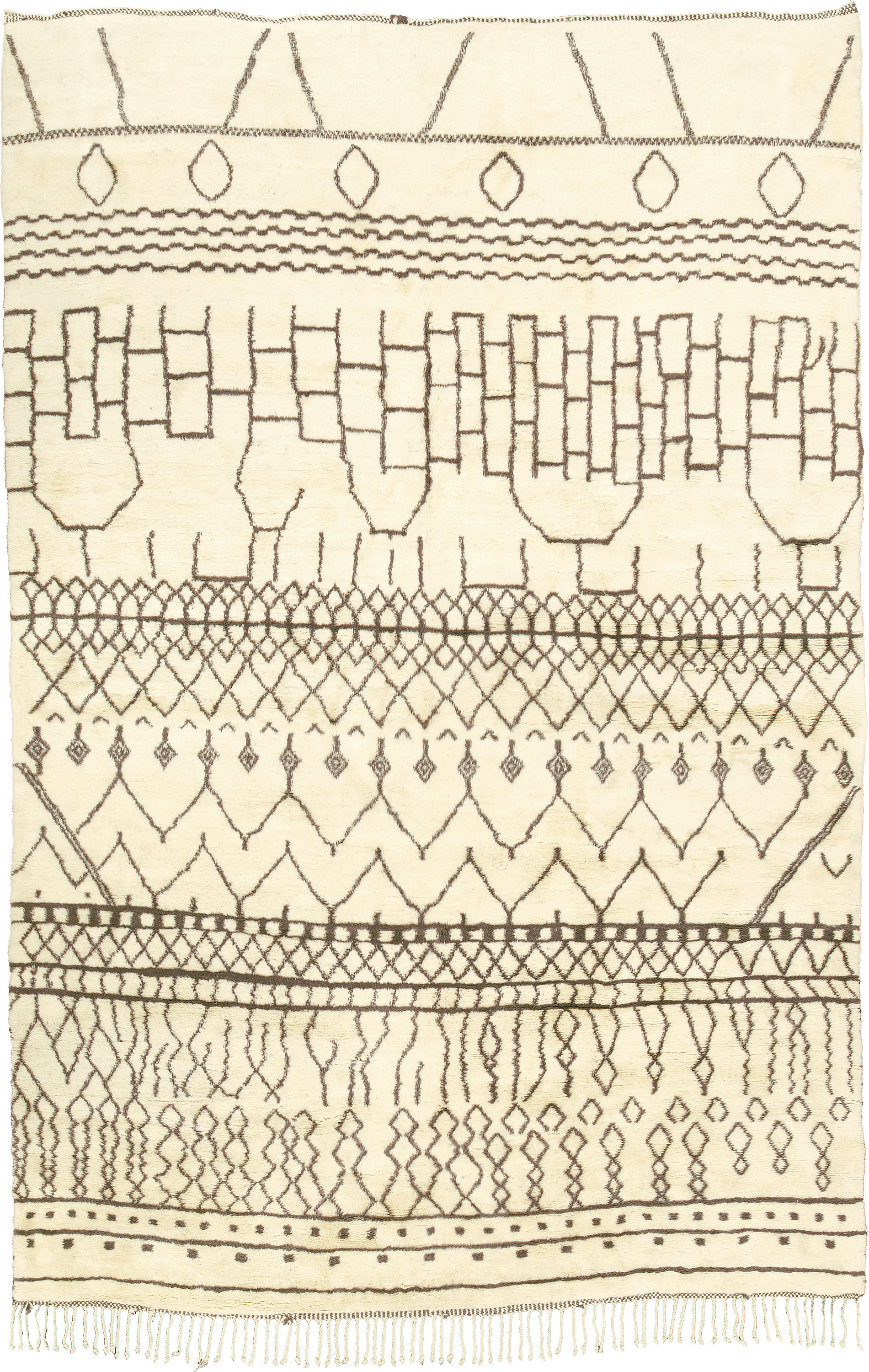 Berber Design | Custom Moroccan Carpet | Ref #15384 | FJ Hakimian | Carpet Gallery in NY