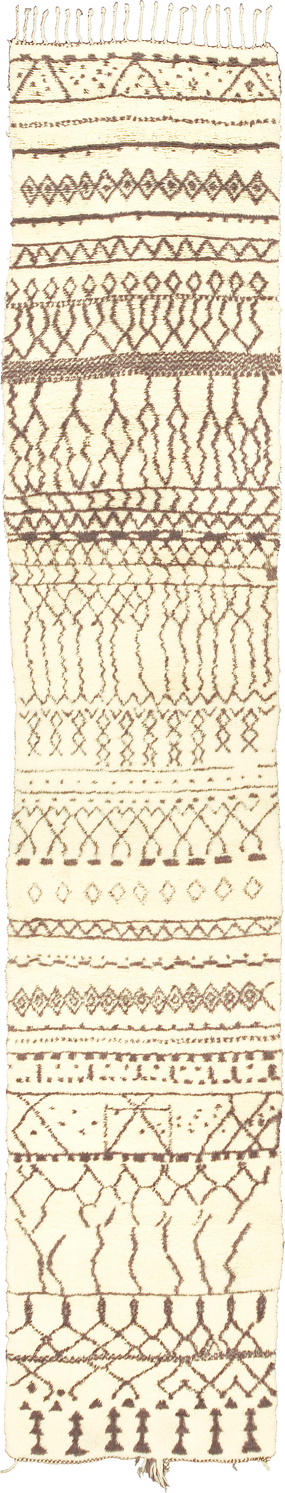 #15445 | Beni Ourain Design | Custom Moroccan Carpet | FJ Hakimian | Carpet Gallery in NY