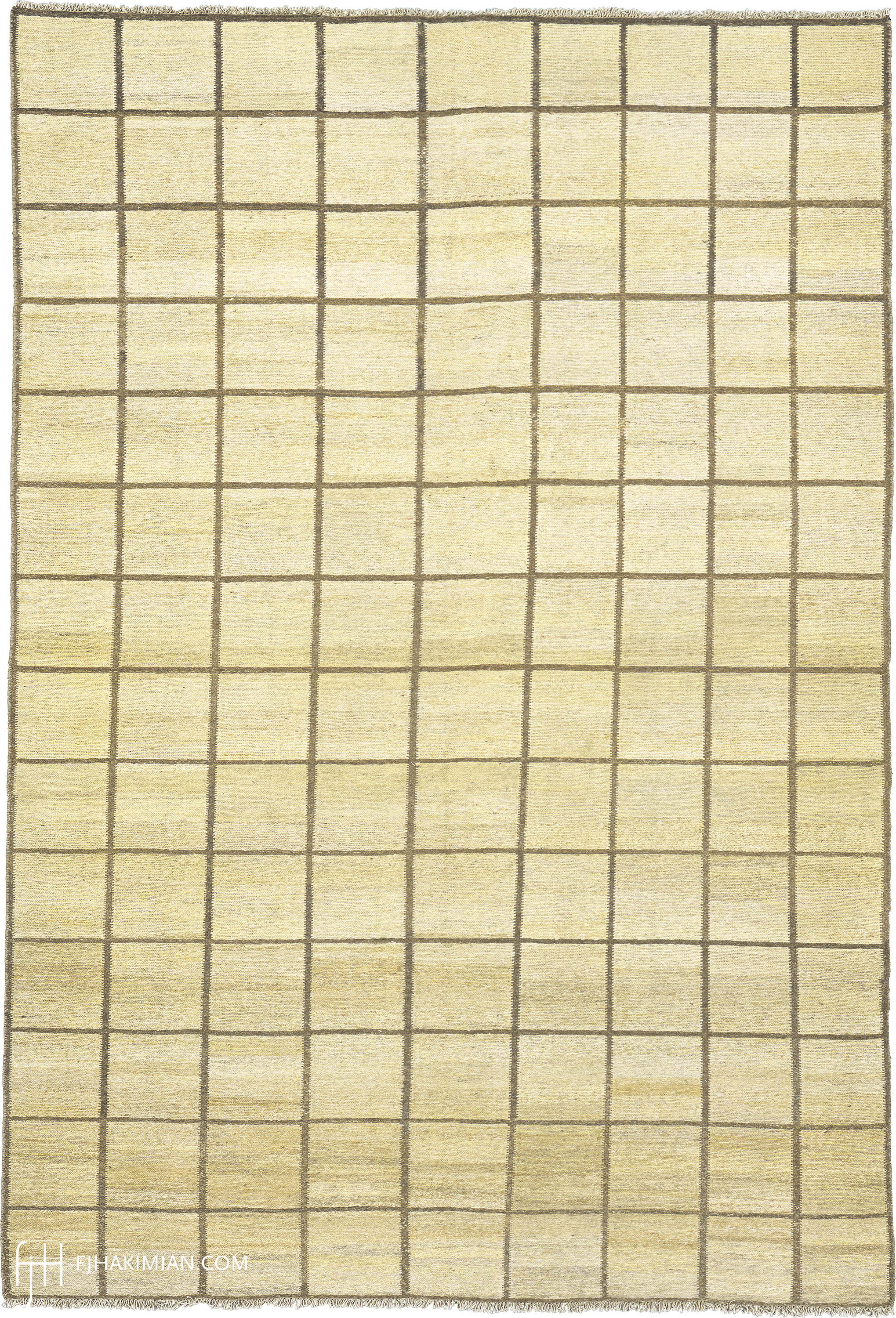 Soumak Squares Design | Custom Soumak Undyed Wool Carpet | FJ Hakimian | Carpet Gallery in NY