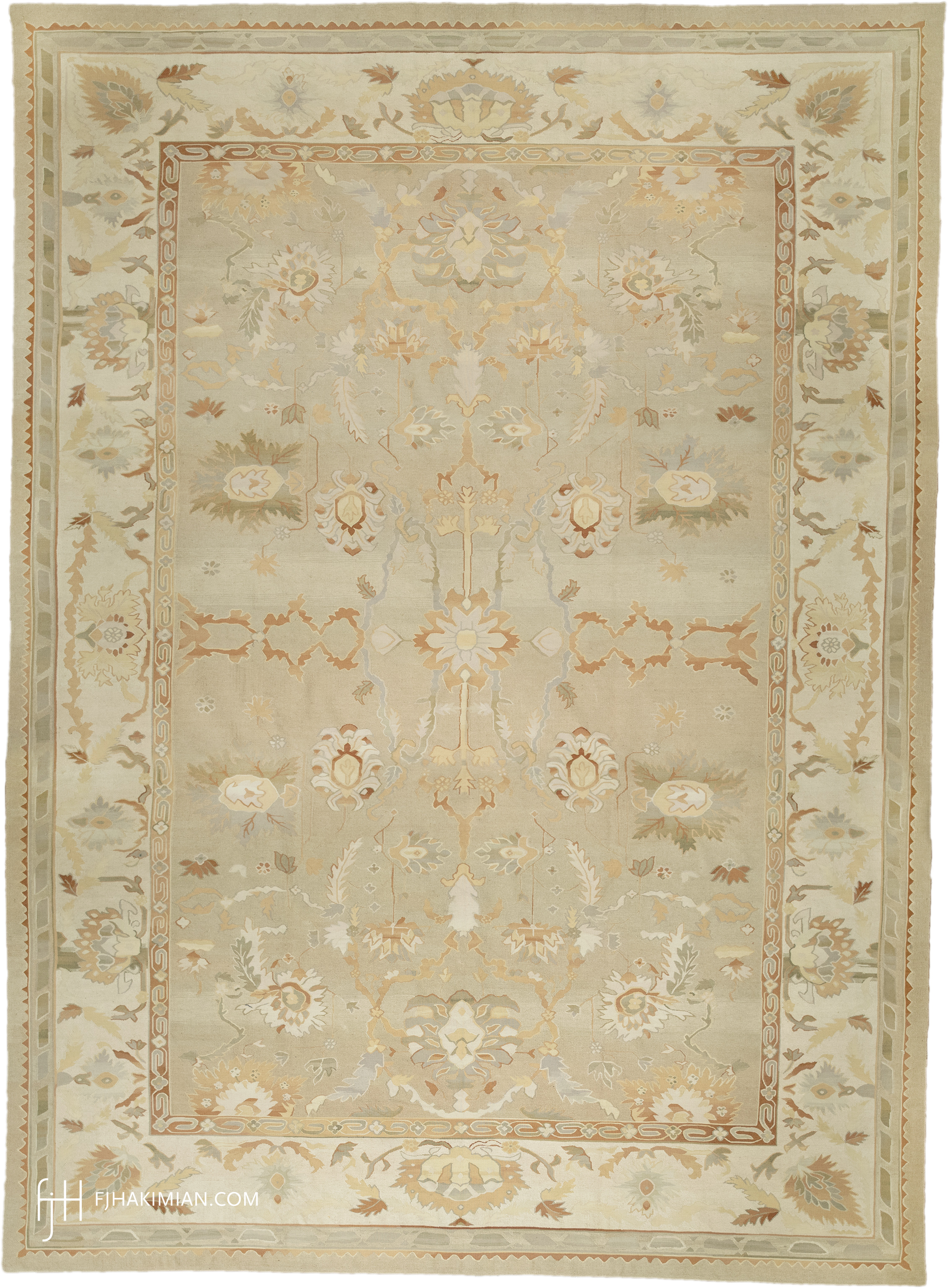 Apricot Adjar Design | Custom Traditional Design Carpet | FJ Hakimian | Carpet Gallery in NYC