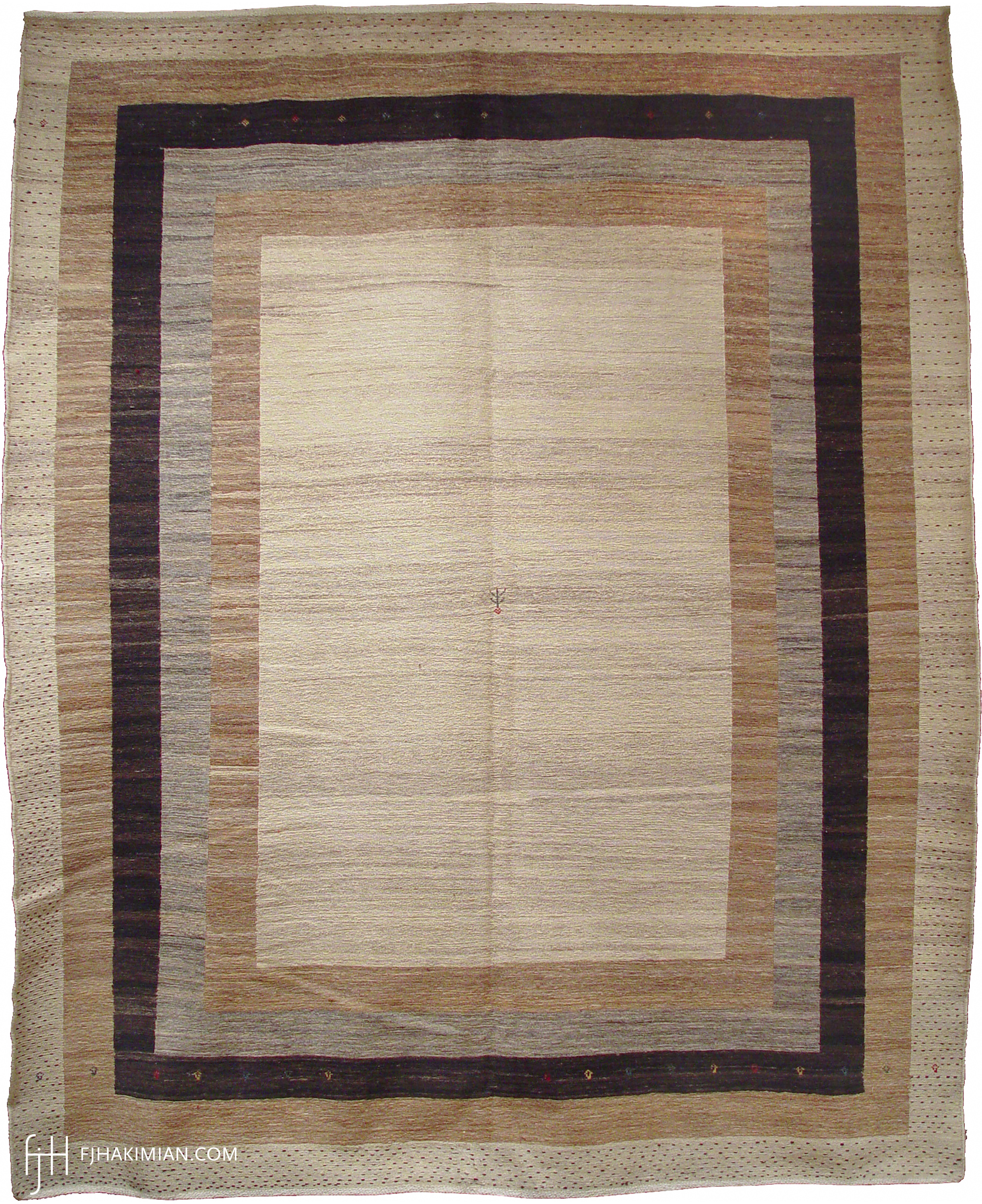 Soumak Design | Custom Soumak Undyed Wool Carpet | FJ Hakimian | Carpet Gallery in NY