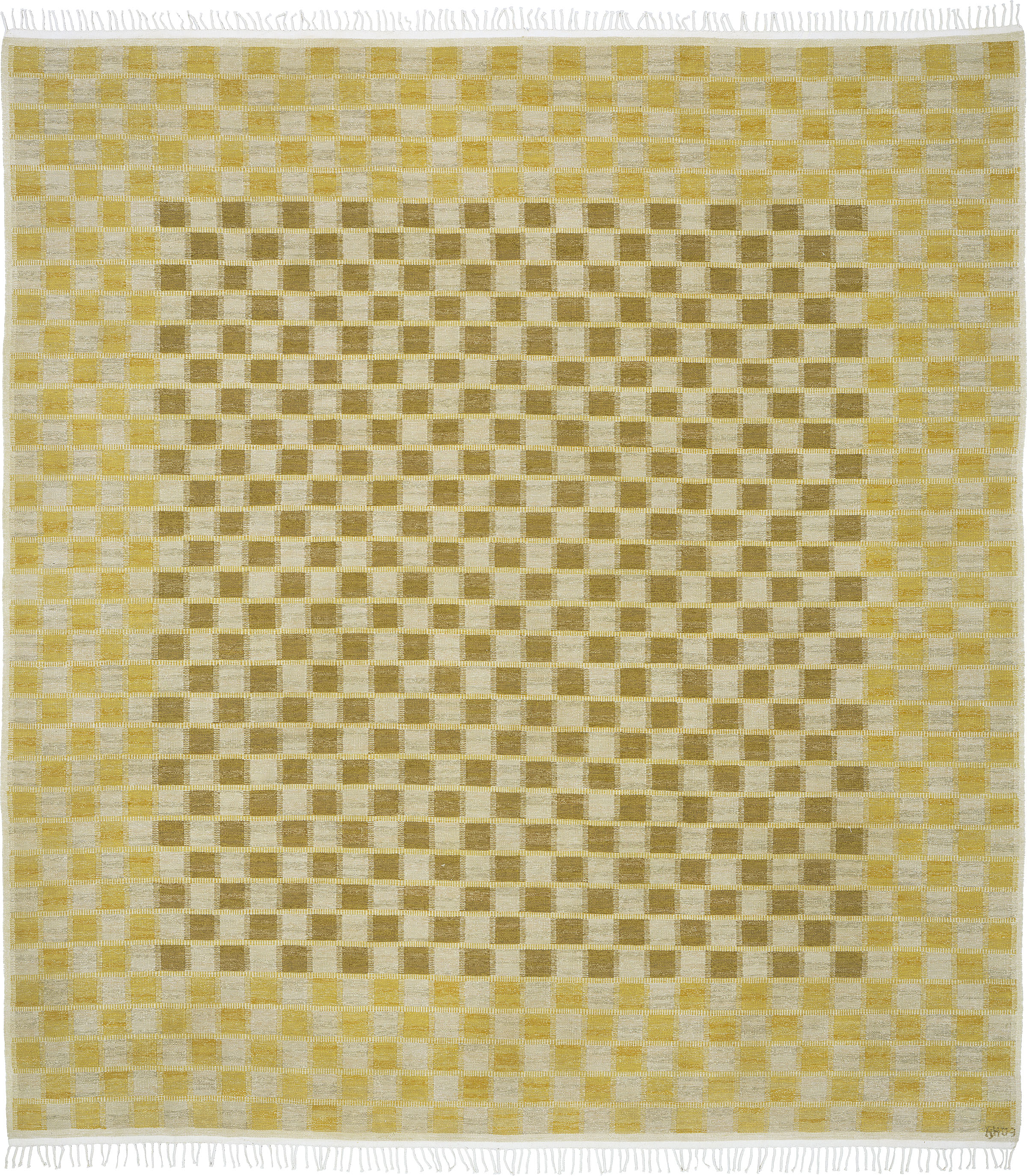 Gingham Design | Custom Swedish Carpet | FJ Hakimian | Carpet Gallery in NY