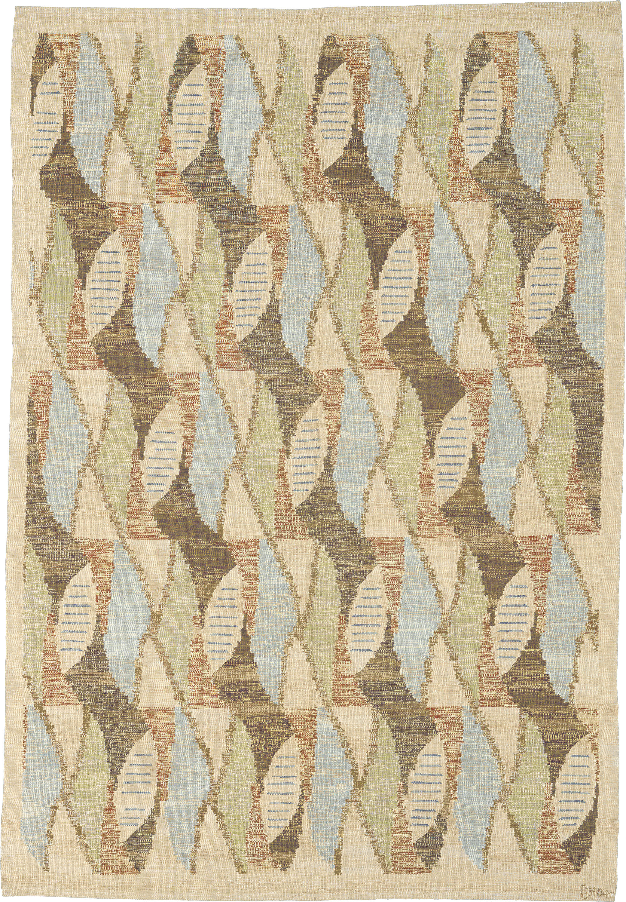 Brita Design | Custom Swedish Flat Weave Carpet | FJ Hakimian | Carpet Gallery in NY