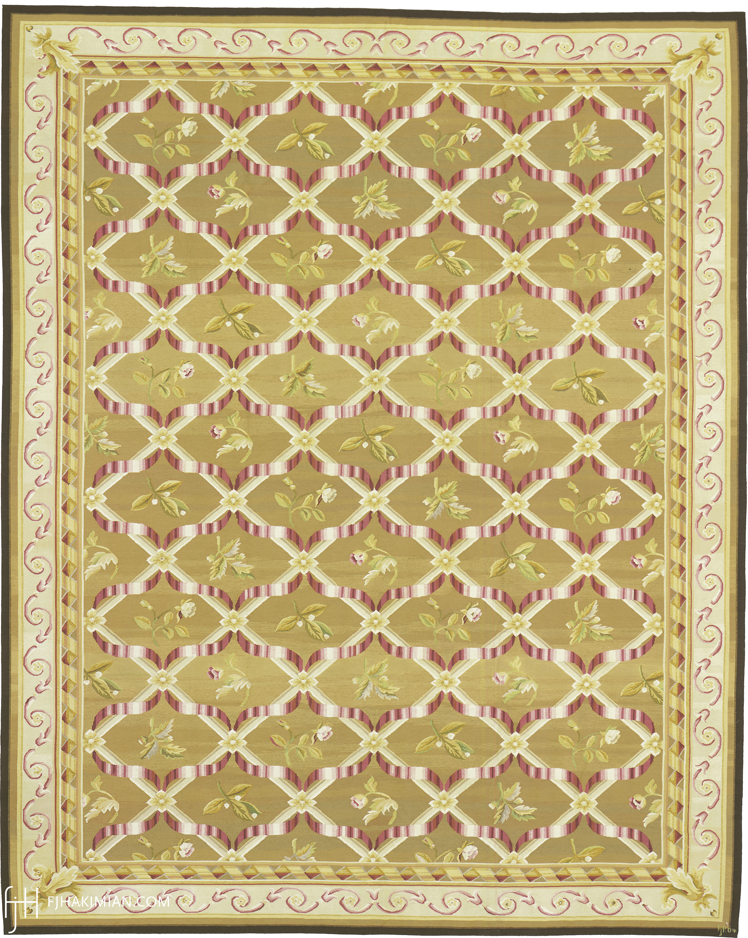 16524 Rose | Custom Traditional Design Carpet | FJ Hakimian | Carpet Gallery in NYC