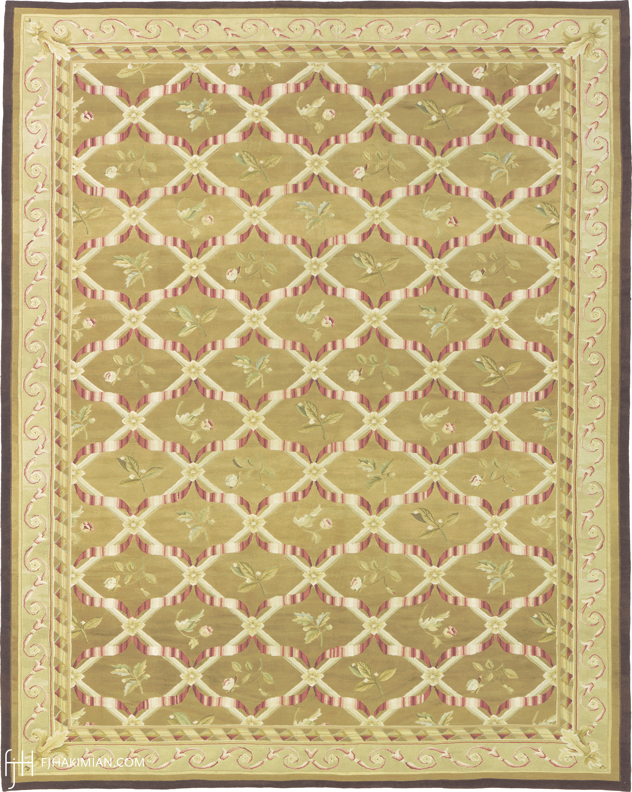 16525 Rose | Custom Traditional Design Carpet | FJ Hakimian | Carpet Gallery in NYC