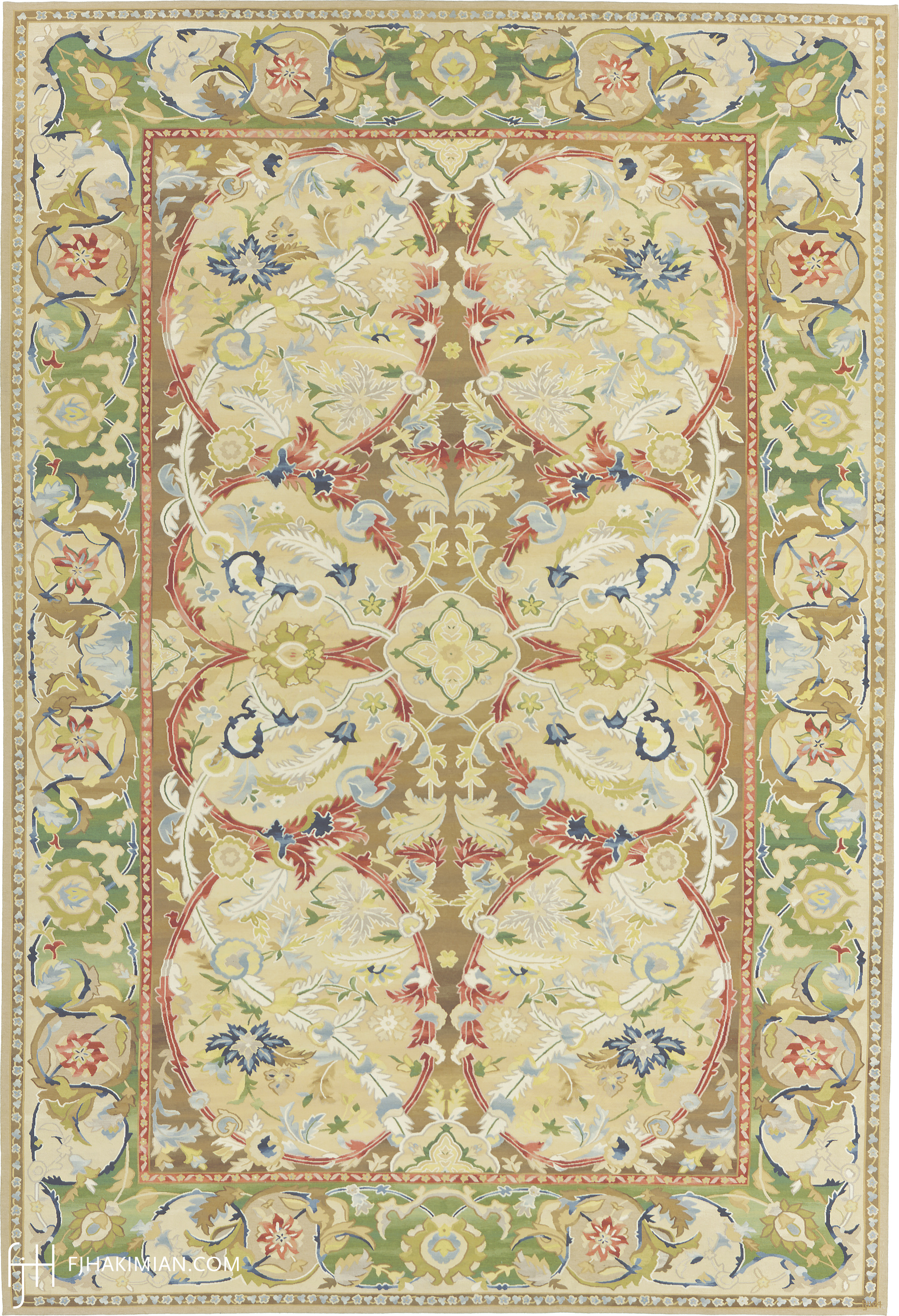 16527 Red Vine | Custom Traditional Design Carpet | FJ Hakimian | Carpet Gallery in NYC
