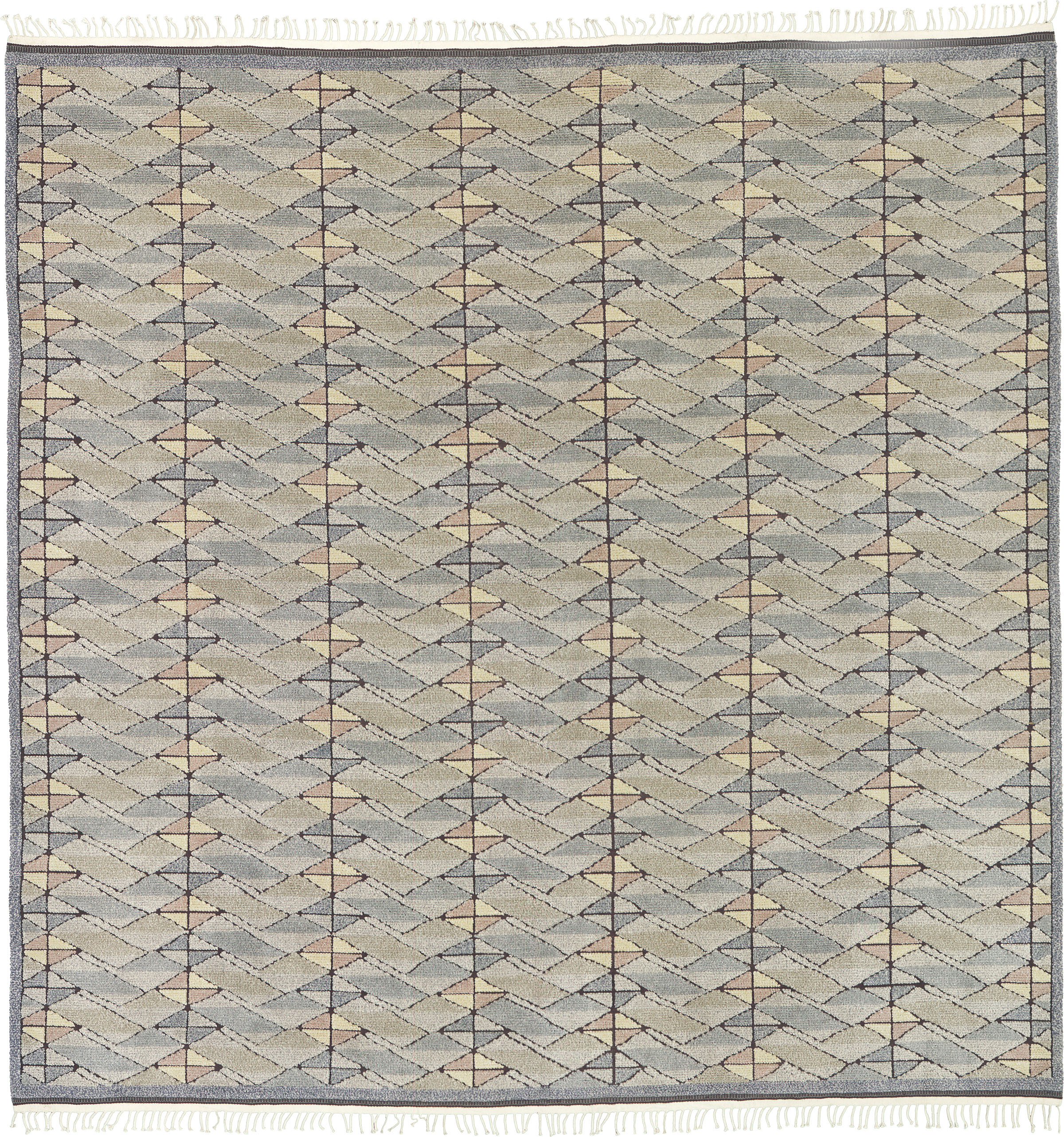 Bergen Design | Custom Swedish Pile Technique Carpet | FJ Hakimian | Carpet Gallery in NY
