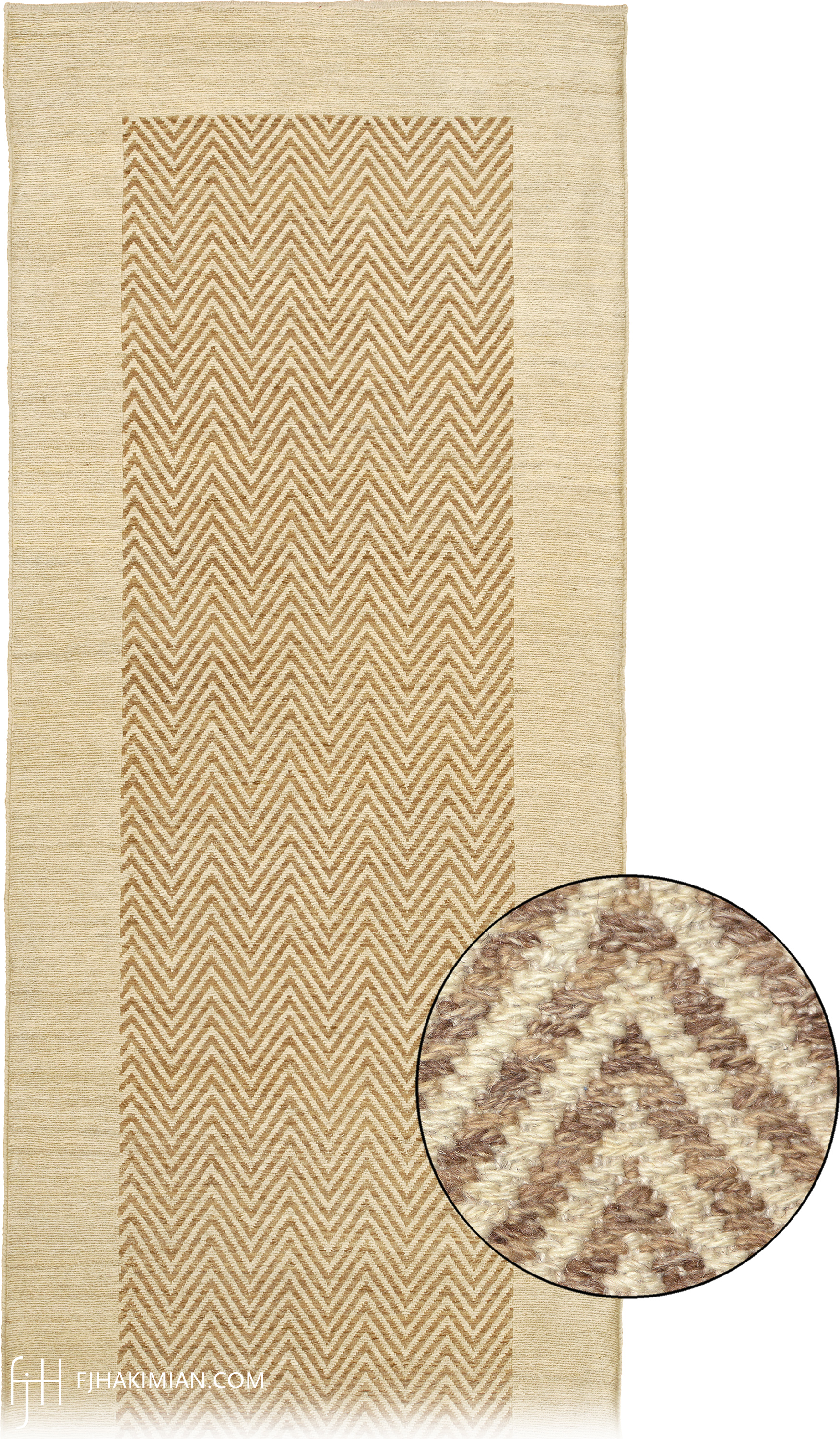 16612 Soumak Runner Design | Custom Soumak Carpet | FJ Hakimian | Carpet Gallery in NY