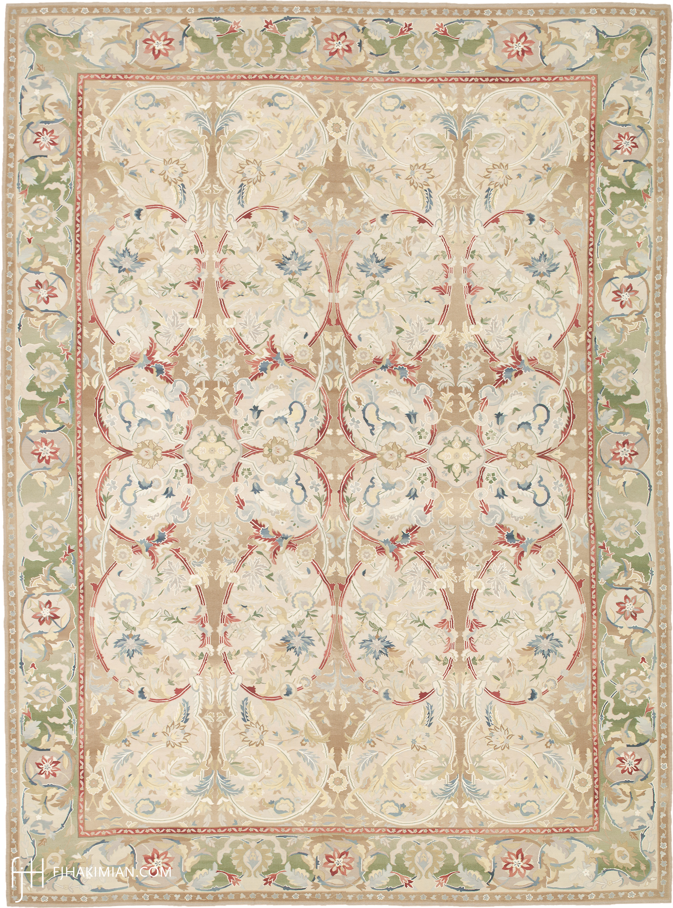 16723 Red Vine II | Custom Traditional Design Carpet | FJ Hakimian | Carpet Gallery in NYC