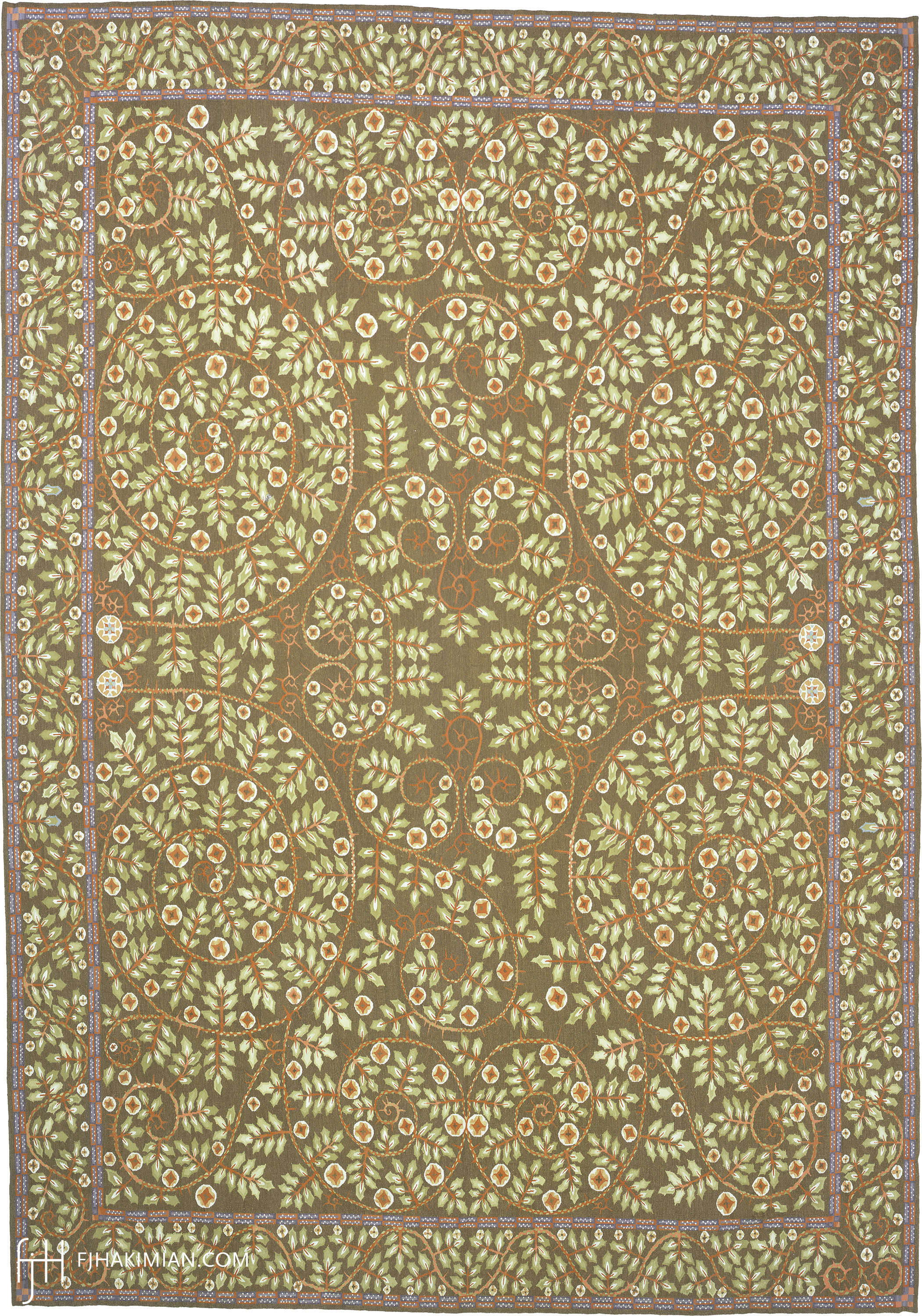 16756 Wiener Werkstatte Design | Custom Modern & 20th Century Design Carpet | FJ Hakimian | Carpet Gallery in NYC