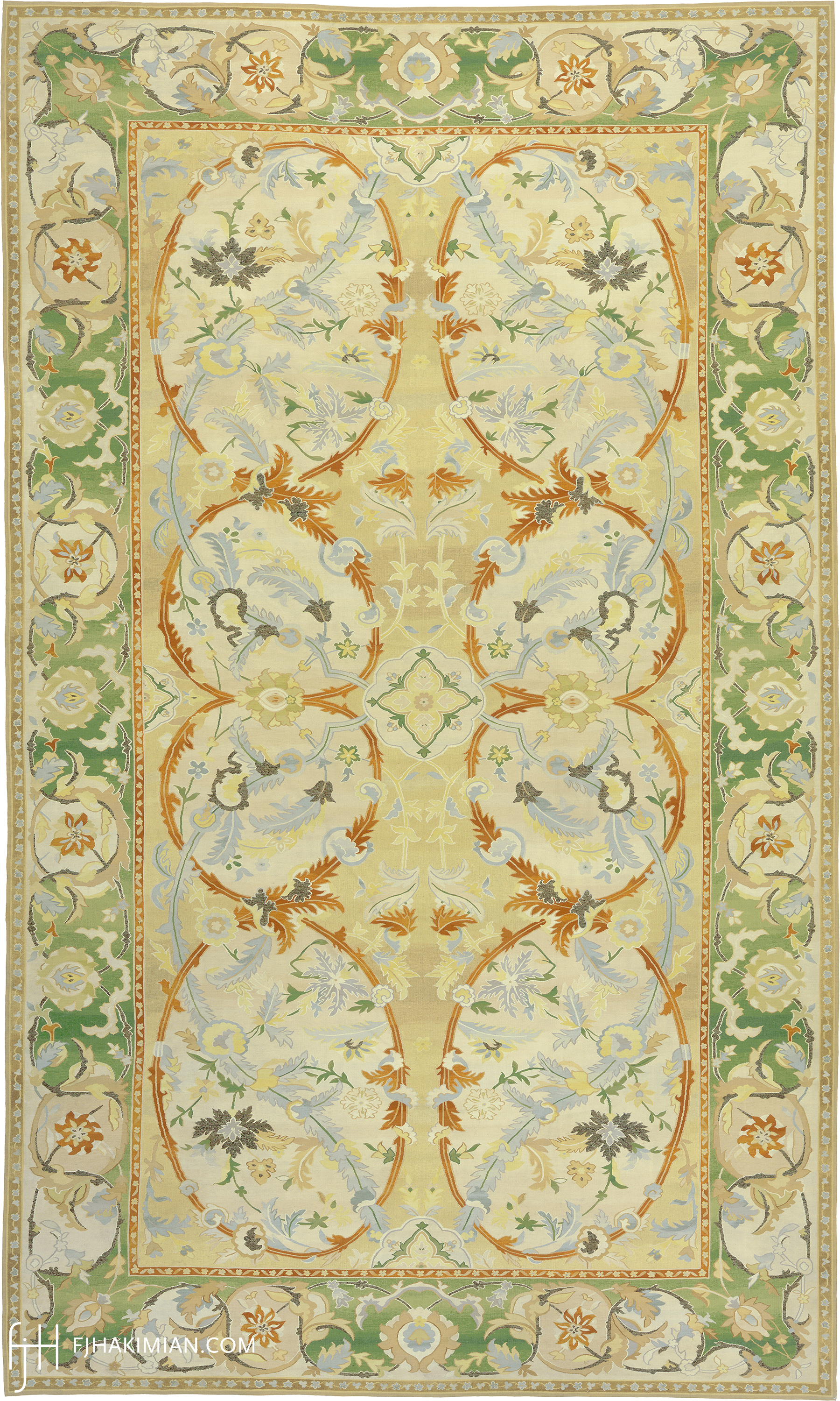 16784 Red Vine | Custom Traditional Design Carpet | FJ Hakimian | Carpet Gallery in NYC