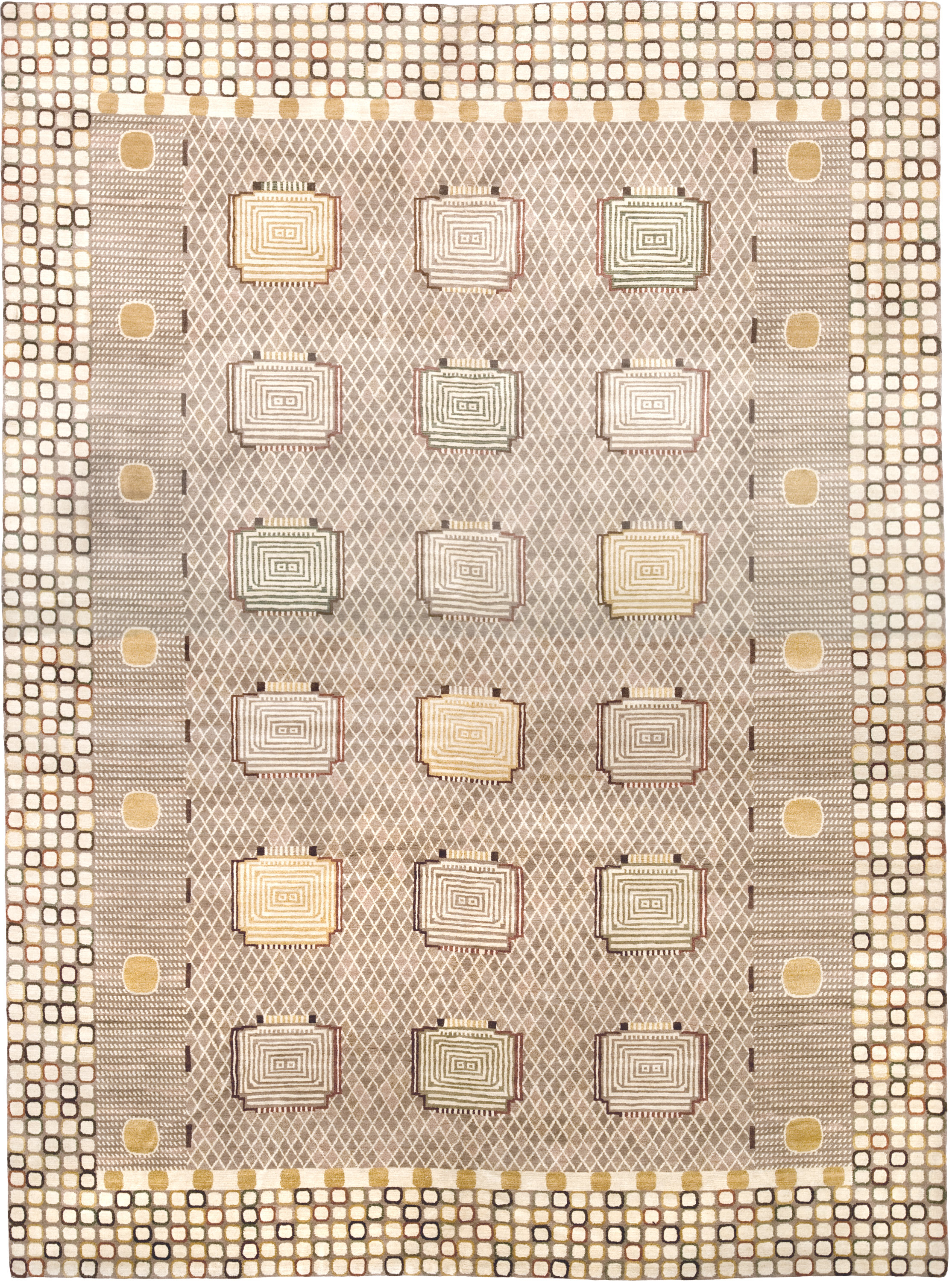 16799 Helix Design | Custom Swedish Inspired Design Carpet | FJ Hakimian | Carpet Gallery in NYC