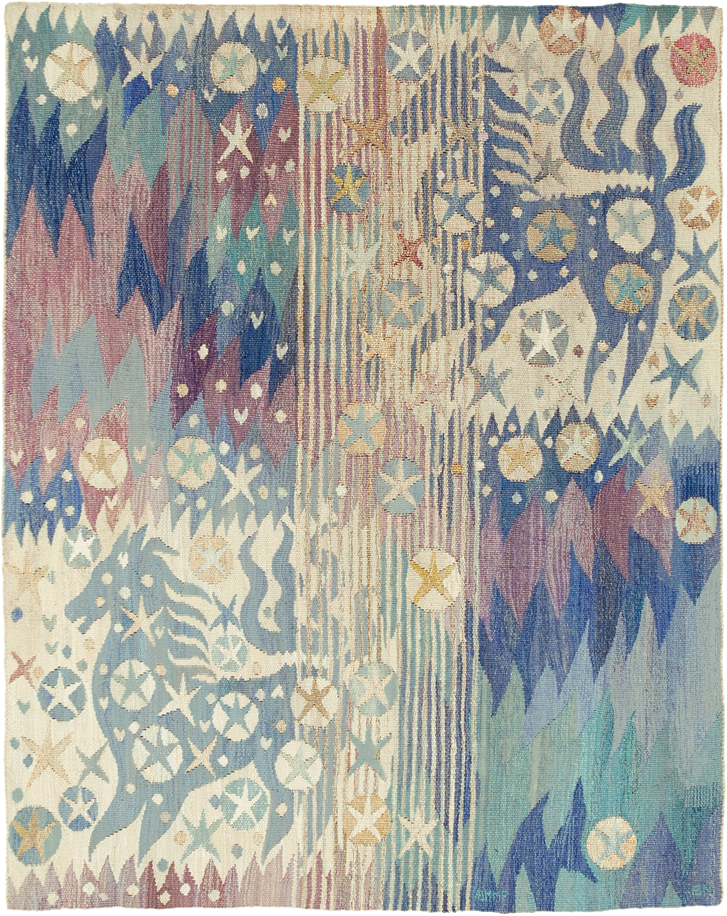 Swedish Vintage Wall Hanging by Barbro Nilsson | FJ Hakimian | Carpet Gallery in NYC