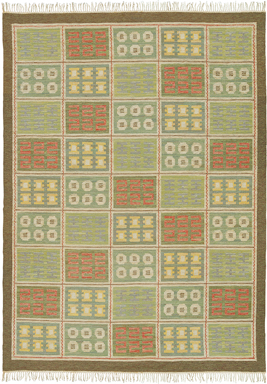 Swedish Flat Weave Rug #22083 | FJ Hakimian