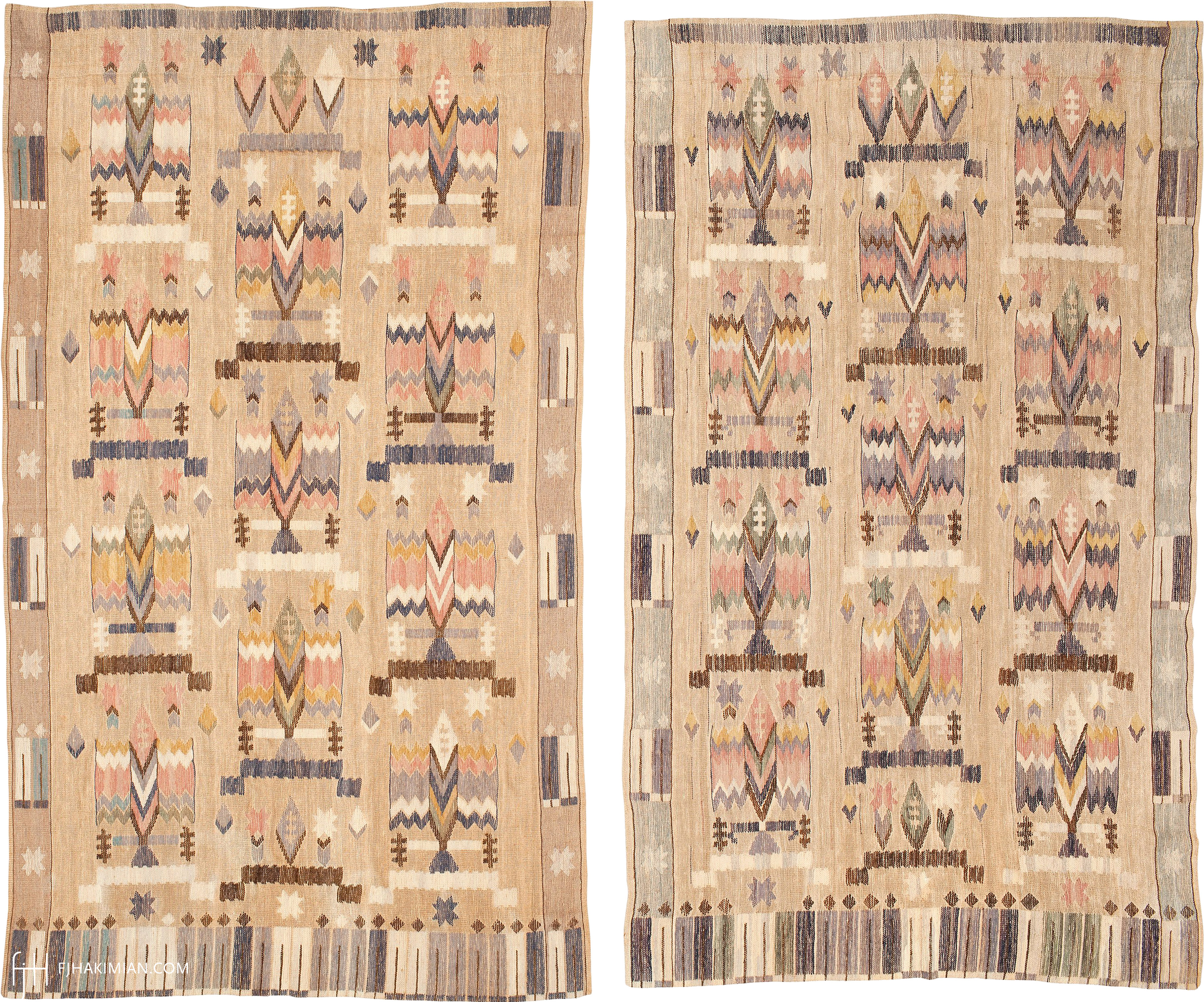 Swedish Vintage Wall Hanging by Annie Frykholm | FJ Hakimian | Carpet Gallery in NYC