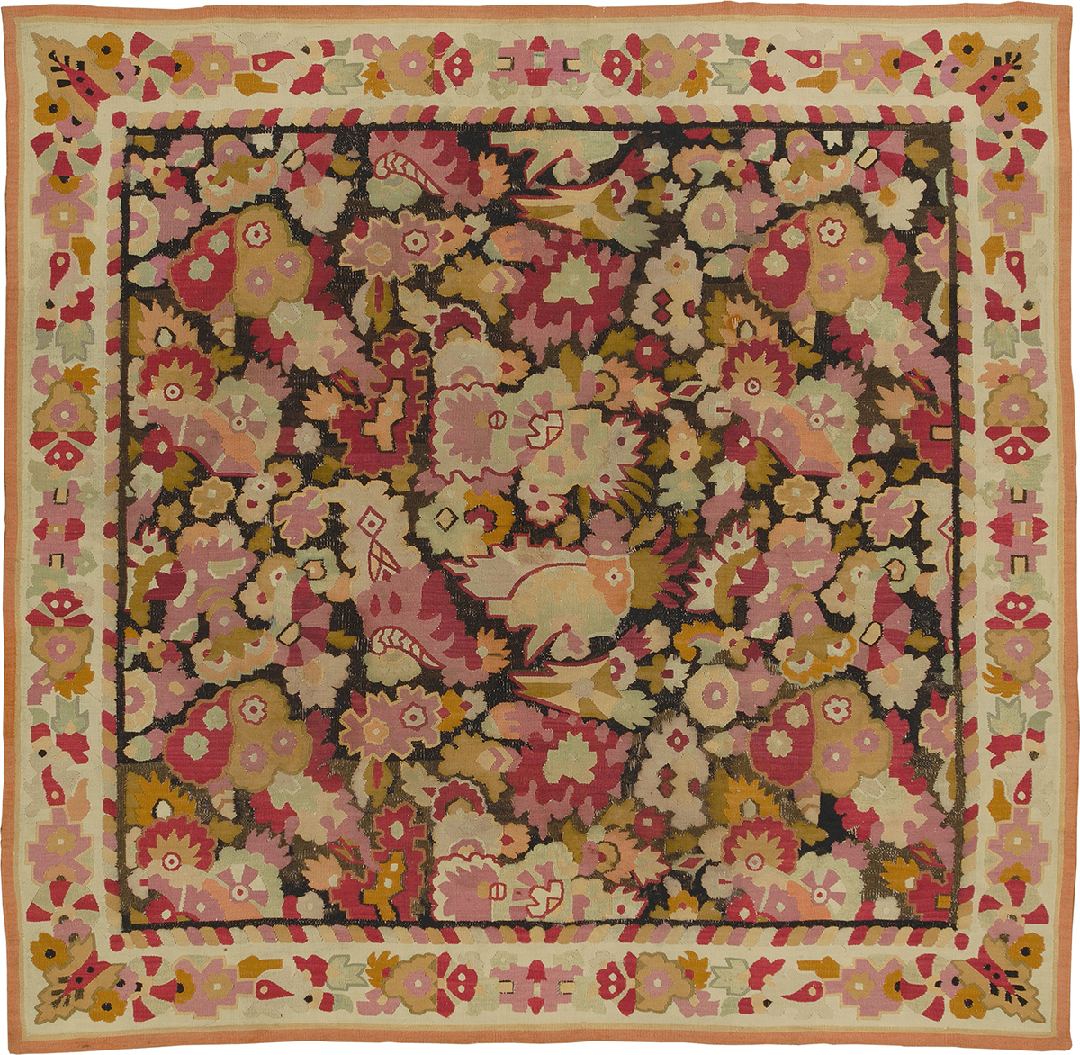 Aubusson Rug #02228 | FJ Hakimian