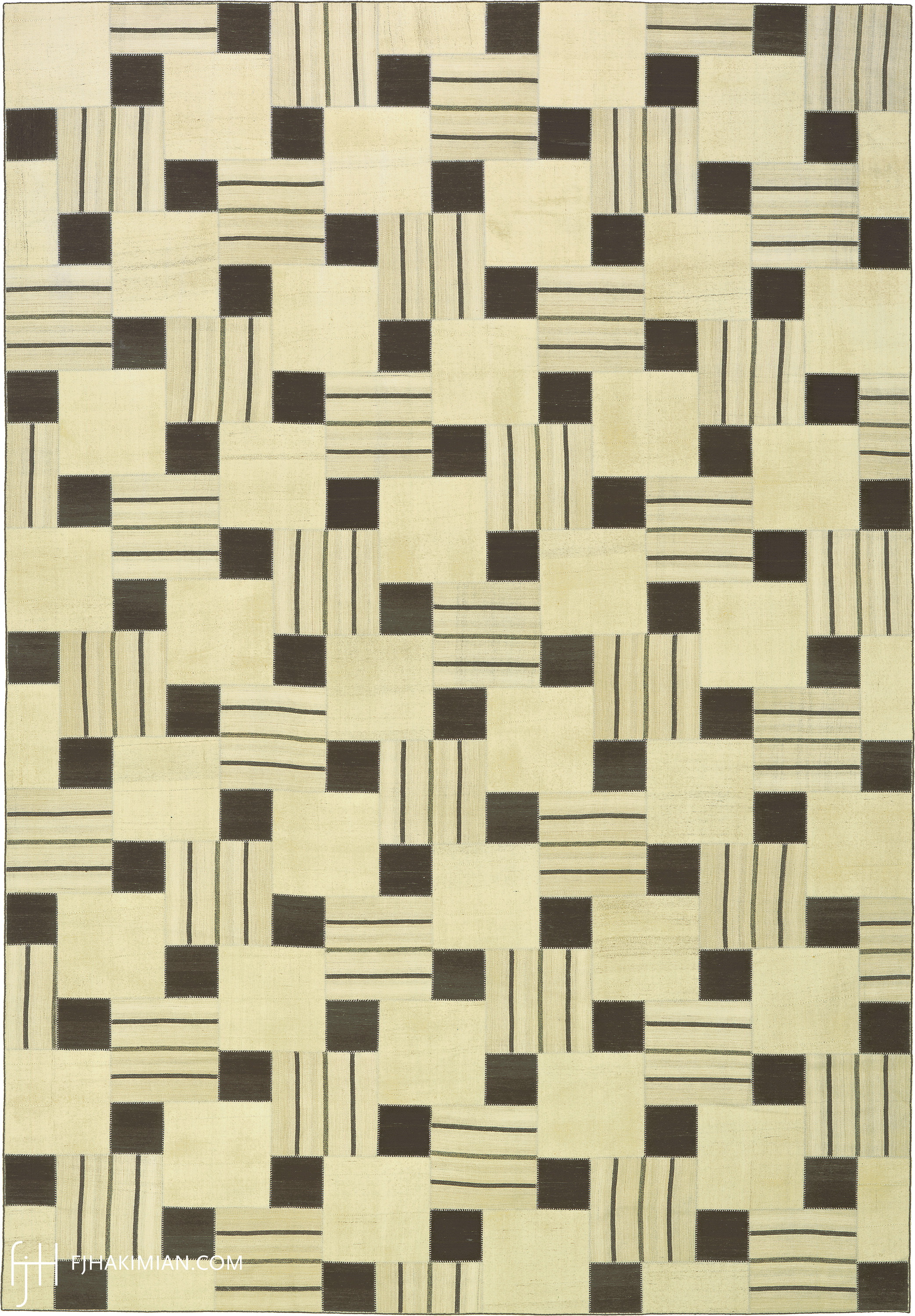 Vintage Kilim Composition #23124 | FJ Hakimian