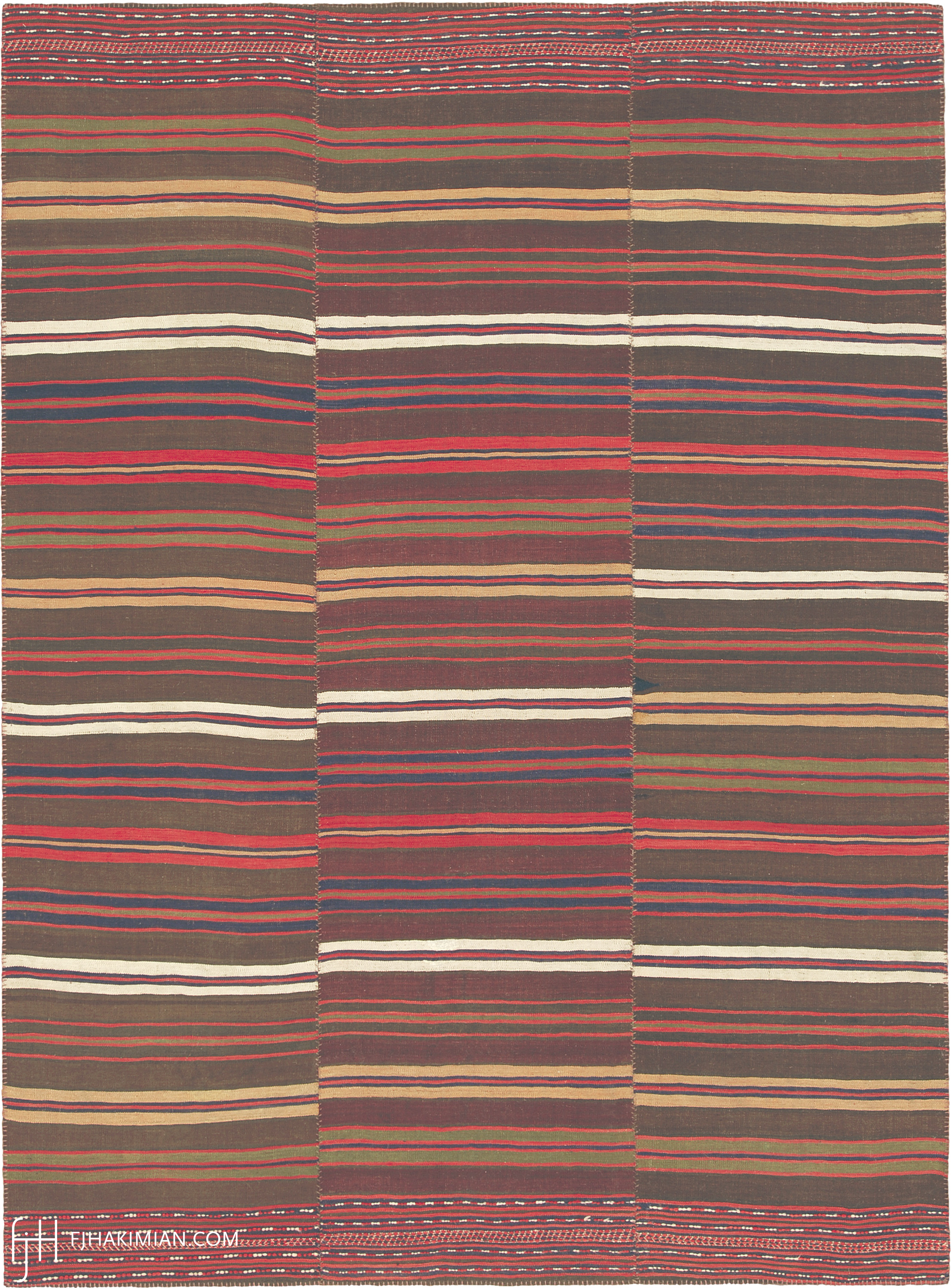 23317 Vintage Kilim Composition | FJ Hakimian