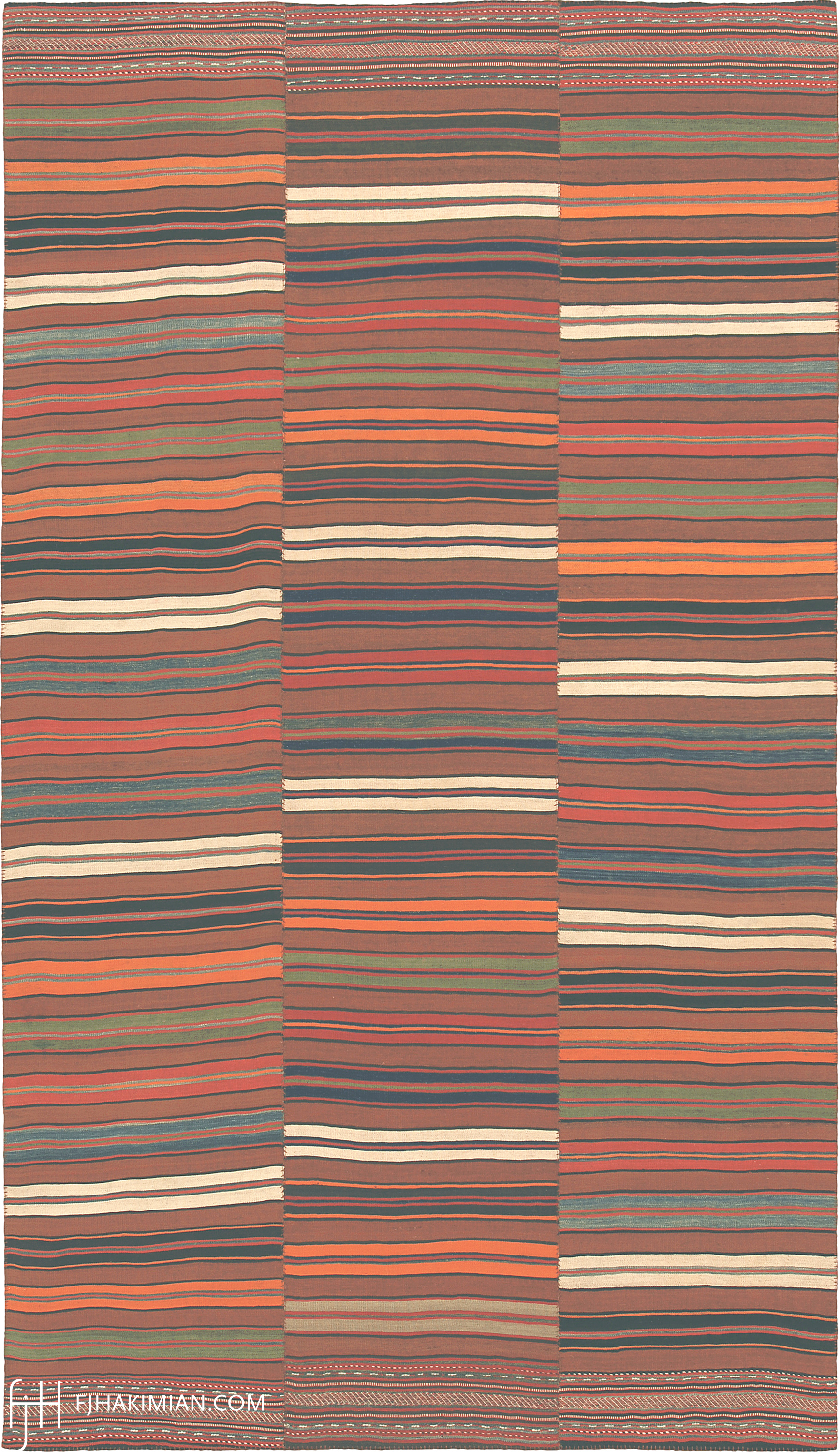 23319 Vintage Kilim Composition | FJ Hakimian