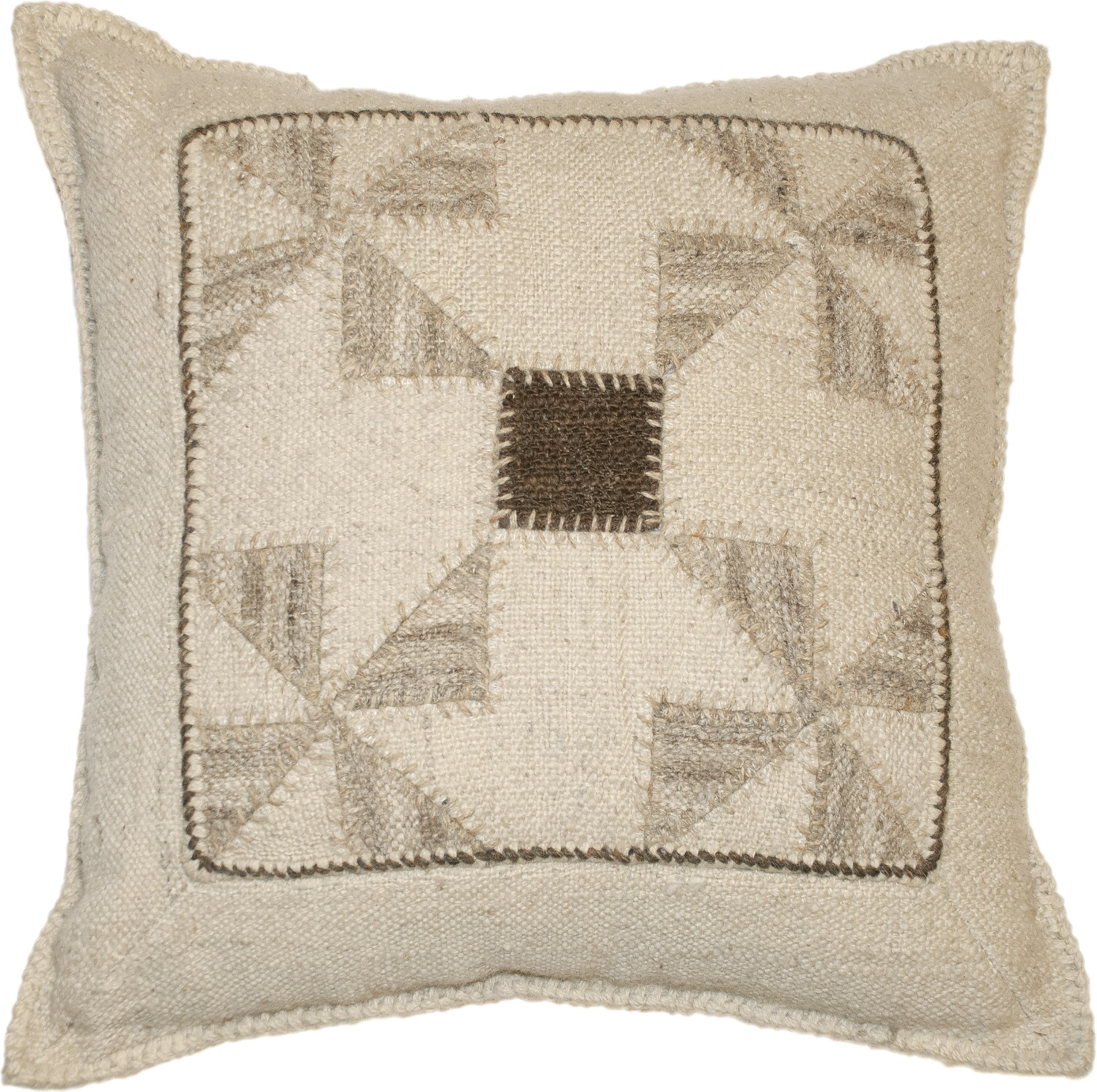 Vintage Kilim Composition Pillow #23327 | FJ Hakimian