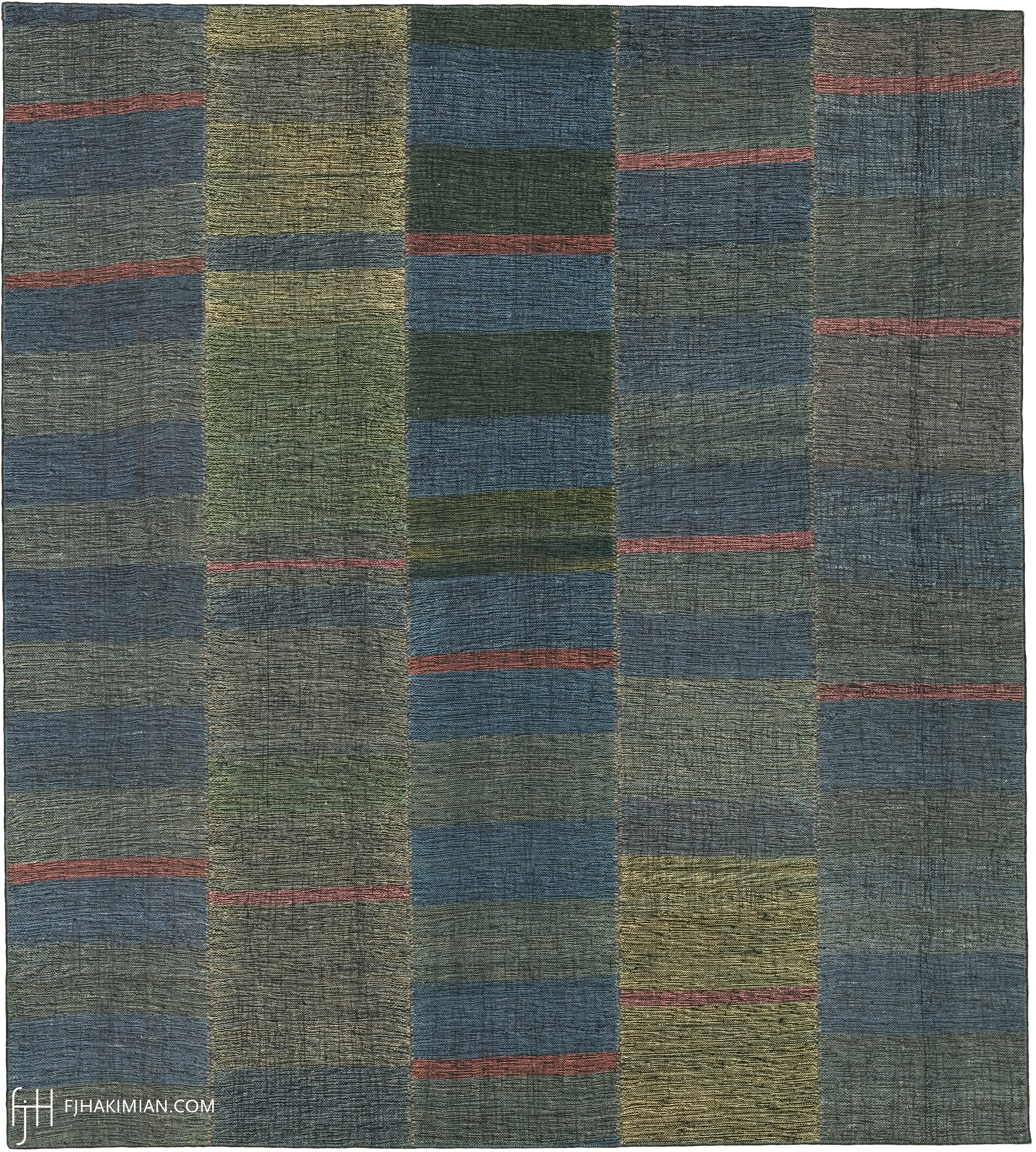 23341 Vintage Kilim Composition | FJ Hakimian