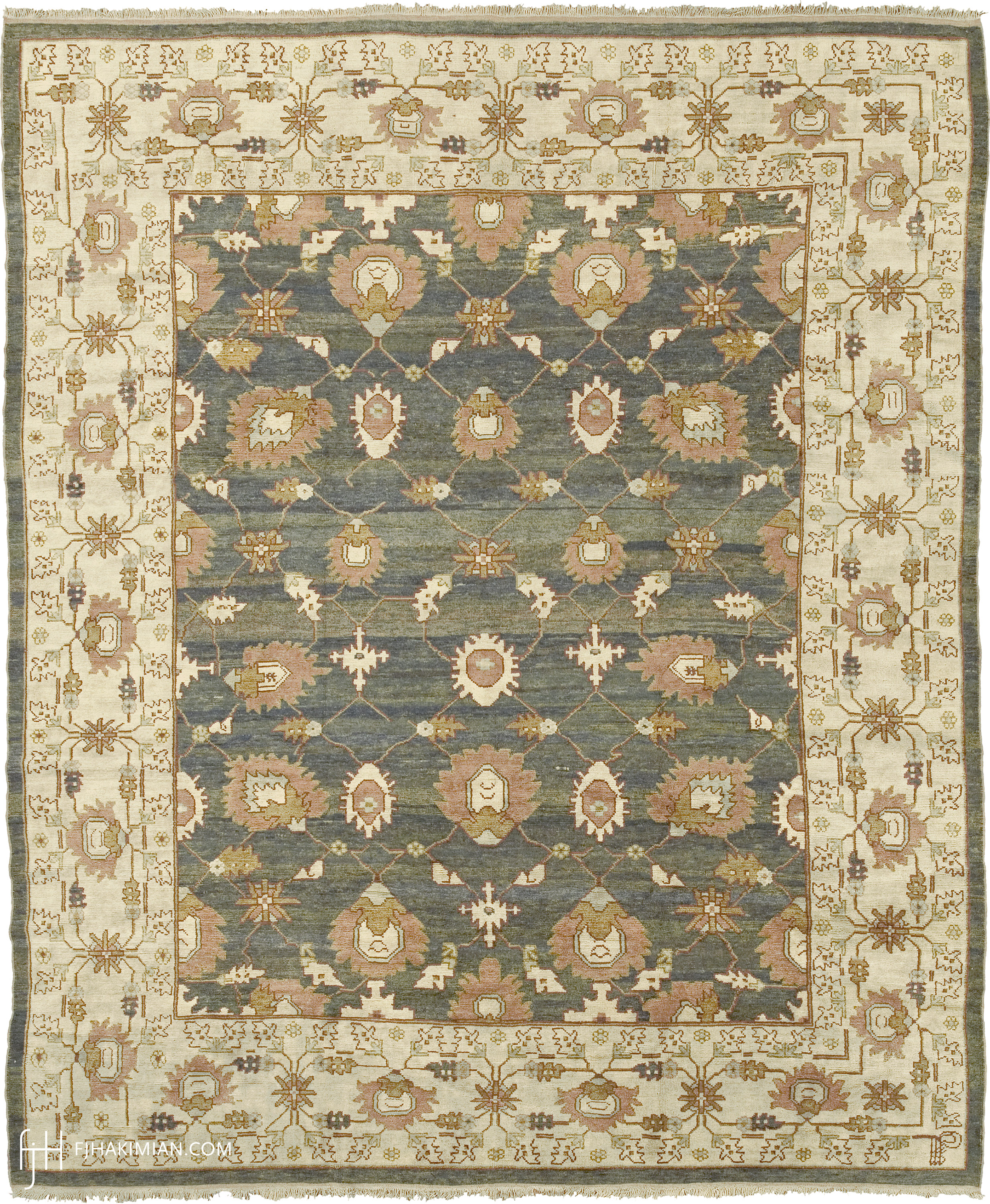 24090 Oushak Design | Custom Traditional Design Carpet | FJ Hakimian | Carpet Gallery in NYC